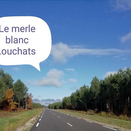 Le Merle Blanc Louchats Hotel Luaran gambar