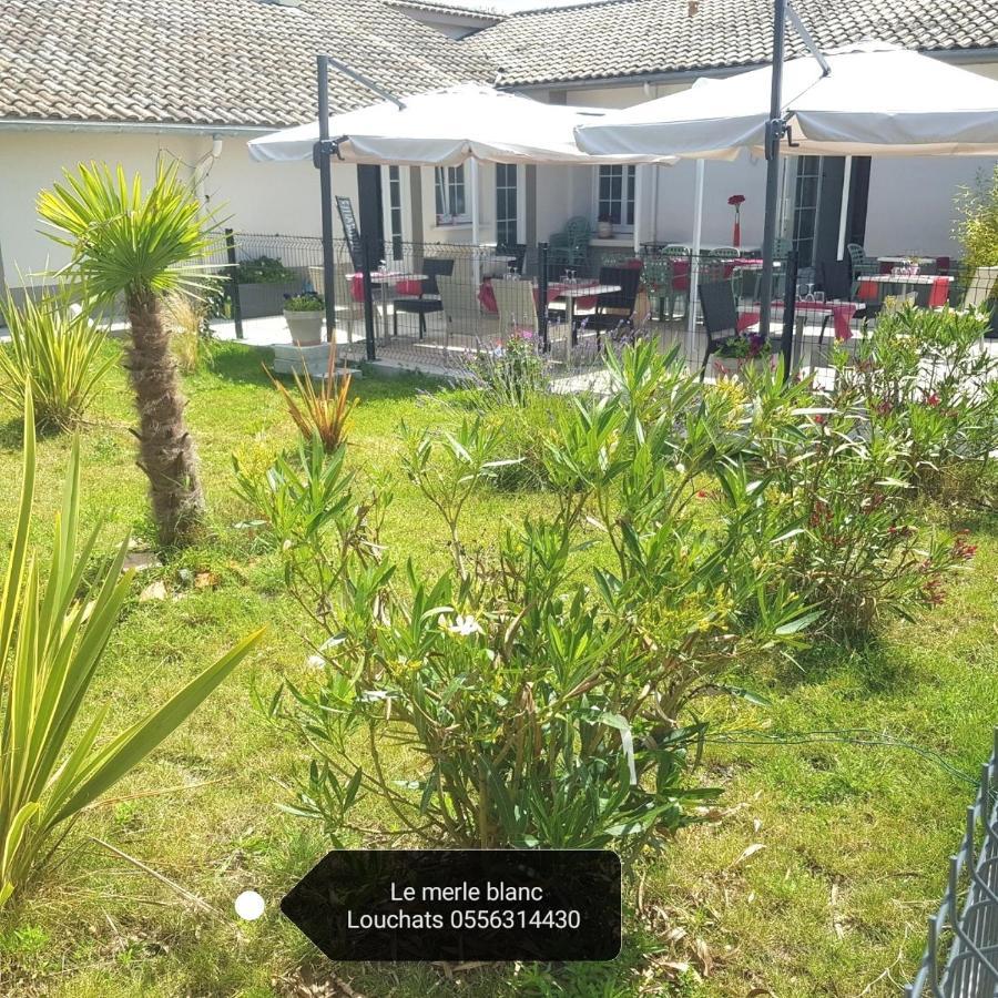 Le Merle Blanc Louchats Hotel Luaran gambar